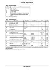 MC100EL33DG datasheet.datasheet_page 2