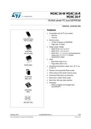 M24C16-WDW6P datasheet.datasheet_page 1