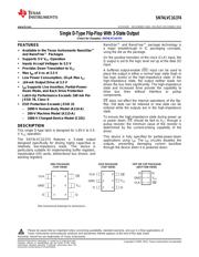 74LVC1G374DCKRG4 datasheet.datasheet_page 1