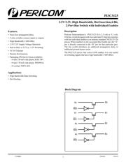 PI3C3125WE datasheet.datasheet_page 1