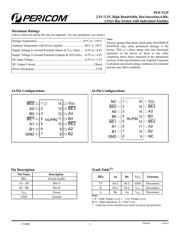 PI3C3125WE datasheet.datasheet_page 2