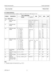 74ALVC04BQ,115 datasheet.datasheet_page 6