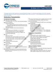 S25FL032P0XMFI010 datasheet.datasheet_page 1