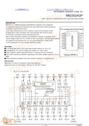 M62352AGP datasheet.datasheet_page 1