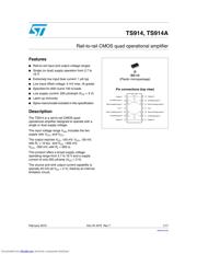 TS914 datasheet.datasheet_page 1