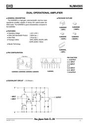 NJM4565MD-TE1 Datenblatt PDF