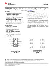 LM6172AMJ-QML datasheet.datasheet_page 1