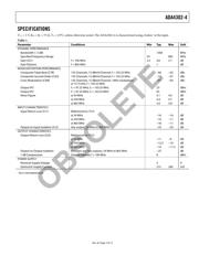 ADA4302-4ACPZ-RL2 datasheet.datasheet_page 3