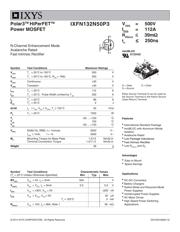 IXFN132N50P3 datasheet.datasheet_page 1