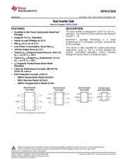 SN74LVC2G04DRLR datasheet.datasheet_page 1