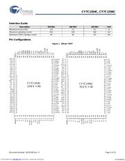 CY7C1354C-166BGCT datasheet.datasheet_page 4