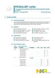 PESD15VL2BT 数据规格书 2