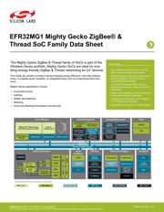 EFR32MG1B232F256GM48-C0 数据规格书 1