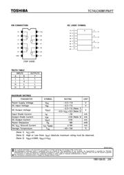 TC74LCX08FTEL datasheet.datasheet_page 2