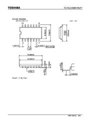 TC74LCX08FTEL datasheet.datasheet_page 6