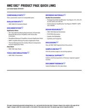 HMC1082LP4ETR datasheet.datasheet_page 2