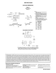 MC74HC1GU04DFT1 数据规格书 6