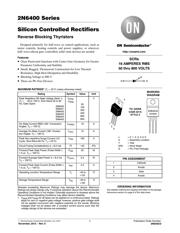 2N6400G Datenblatt PDF