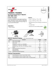 FDD8870 datasheet.datasheet_page 1