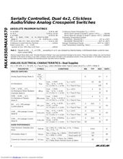 MAX4570 数据规格书 2