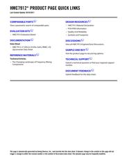 HMC7912LP5E datasheet.datasheet_page 2