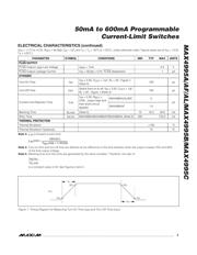 MAX4995AATA+T 数据规格书 3