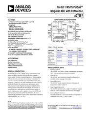 AD7667ACPRL 数据规格书 1