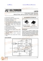 L6370 datasheet.datasheet_page 1