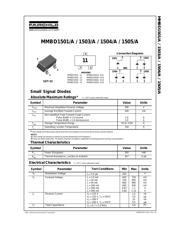 MMBD1504A 数据规格书 1