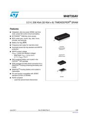 M48T35AV-10MH1E datasheet.datasheet_page 1