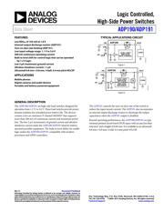 ADP190ACBZ-R7 数据规格书 1
