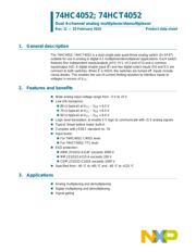 74HCT4052DB,118 datasheet.datasheet_page 1