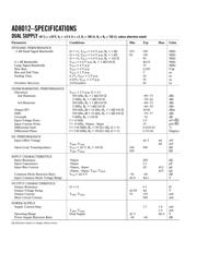 AD8012 datasheet.datasheet_page 2