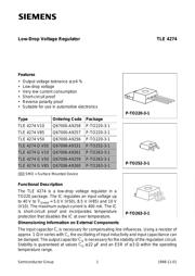 TLE4274DV50 datasheet.datasheet_page 1