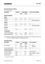 TLE4274DV50 datasheet.datasheet_page 4