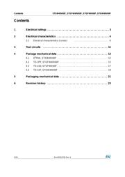 STGW40V60F datasheet.datasheet_page 2