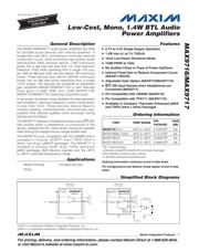 MAX9717DEBL+T datasheet.datasheet_page 1