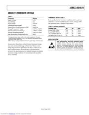 AD8624ACPZ-RL datasheet.datasheet_page 5