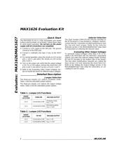 MAX1626EVKIT datasheet.datasheet_page 2