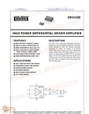 DRV1100 datasheet.datasheet_page 1