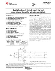 OPA2674I-14DG4 datasheet.datasheet_page 1