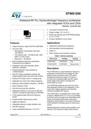 STW81200 datasheet.datasheet_page 1