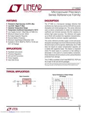 LT1460ACS8-2.5#PBF Datenblatt PDF