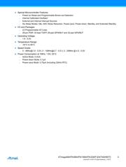 ATMEGA88PA-CCU 数据规格书 2