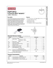 FQPF15P12 datasheet.datasheet_page 1