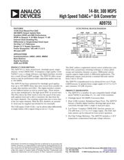 AD9755ASTZ datasheet.datasheet_page 1