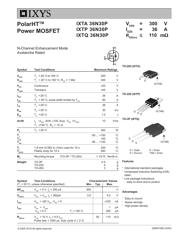 IXTA36N30P datasheet.datasheet_page 1