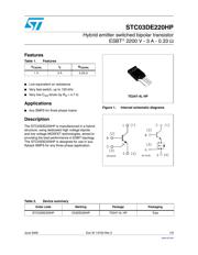 STC03DE220HP datasheet.datasheet_page 1