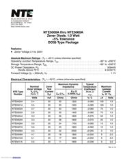 NTE5010A 数据规格书 1