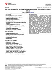 ADC11DV200CISQE/NOPB datasheet.datasheet_page 1